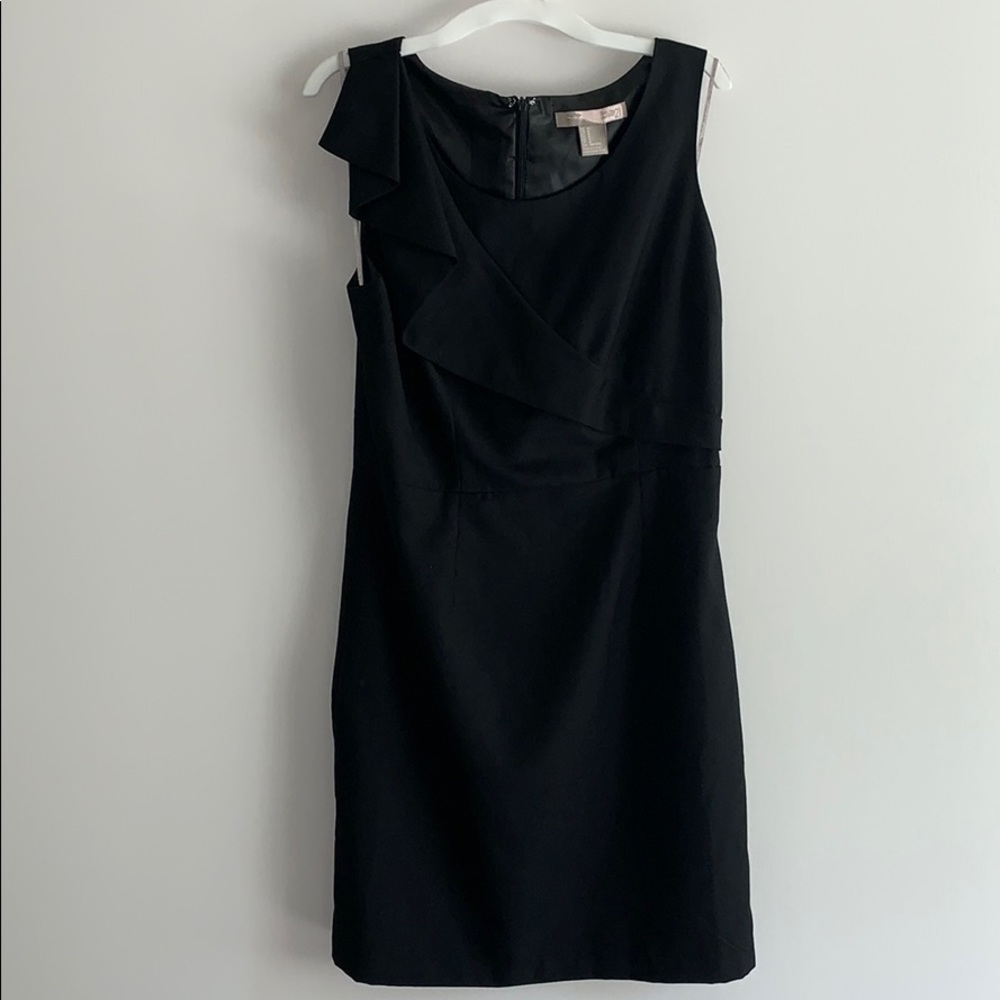 Black Ruffle Dress